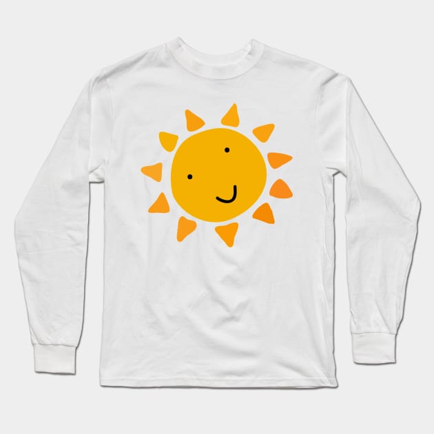 Sun Long Sleeve T-Shirt by grafart